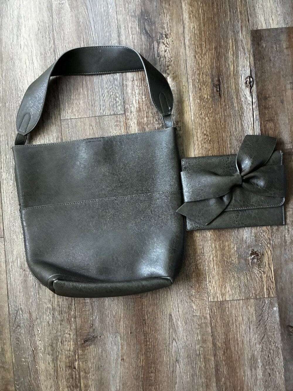 Anthropologie tote & clutch